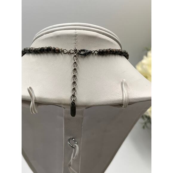 Ben Amun Designer Signed Vintage Native American Style Blue Red Stone Necklace - Picture 5 of 7